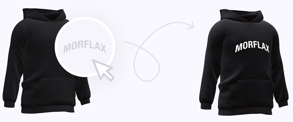 Customize and animate clothing/apparel mockups right in you browser.